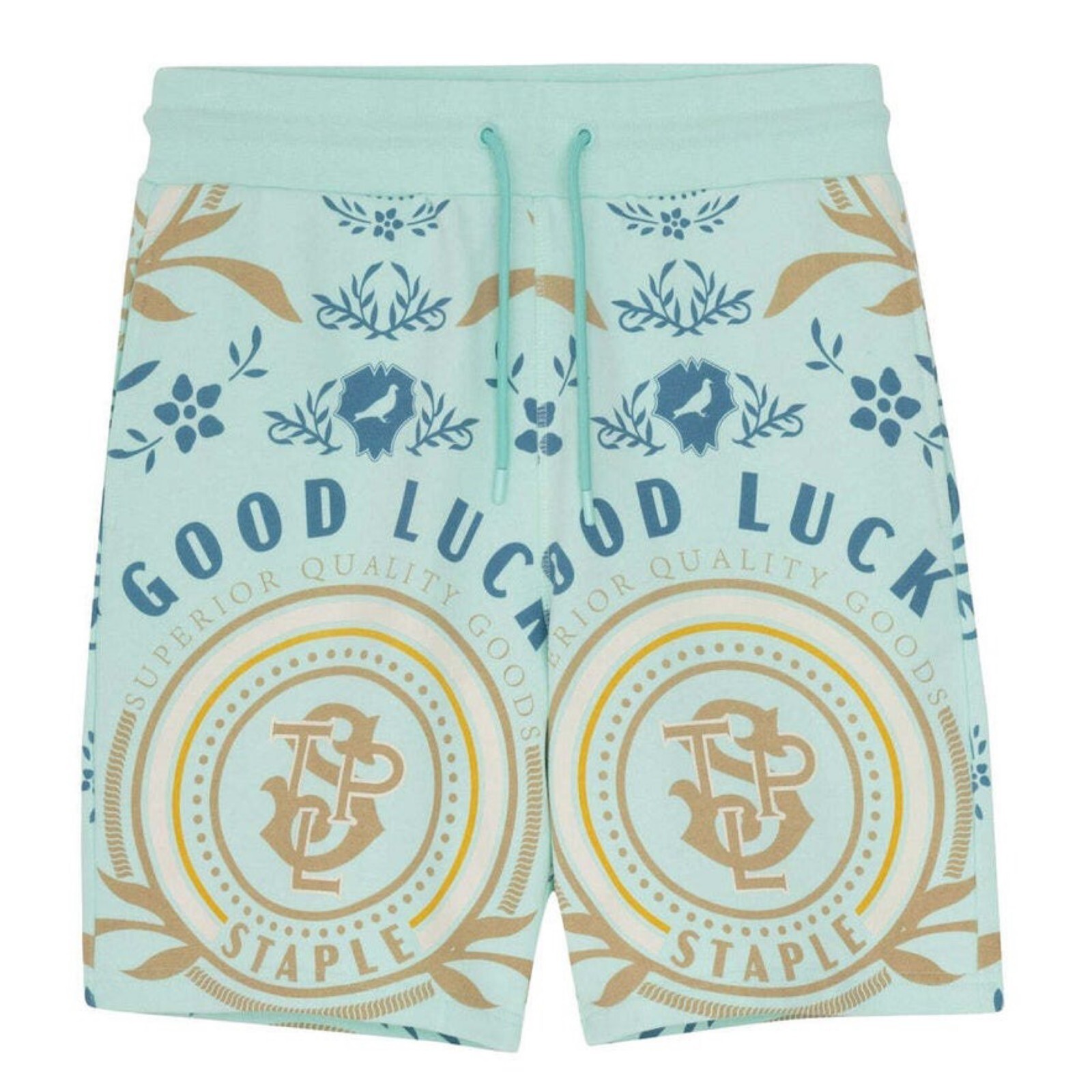 Совершенно новые мужские спортивные шорты Rutgers мятного цвета из штапеля 7190₽