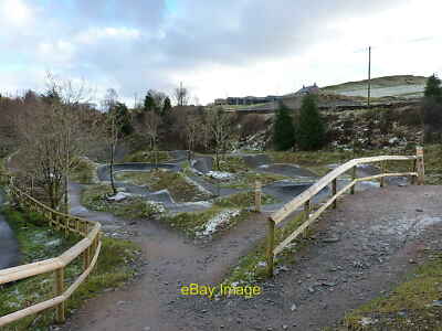 Foto 6x4 Das Mountainbike ''Skills Park'' Cwmbrwyno Eine kurze Strecke von bu c2017