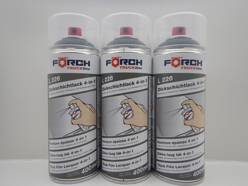 3x 4 in 1 RAL DB 7350 NOVAGRAU GRAU DICKSCHICHTLACK LACK SPRAY ...