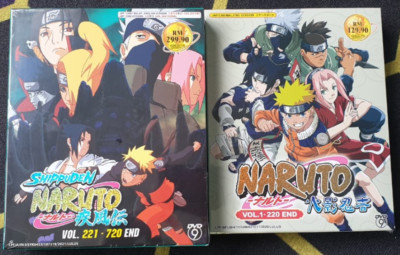 NIB Naruto Shippuden Episode 1-720End DVD Anime Complete Series ENGLISH DUBBED