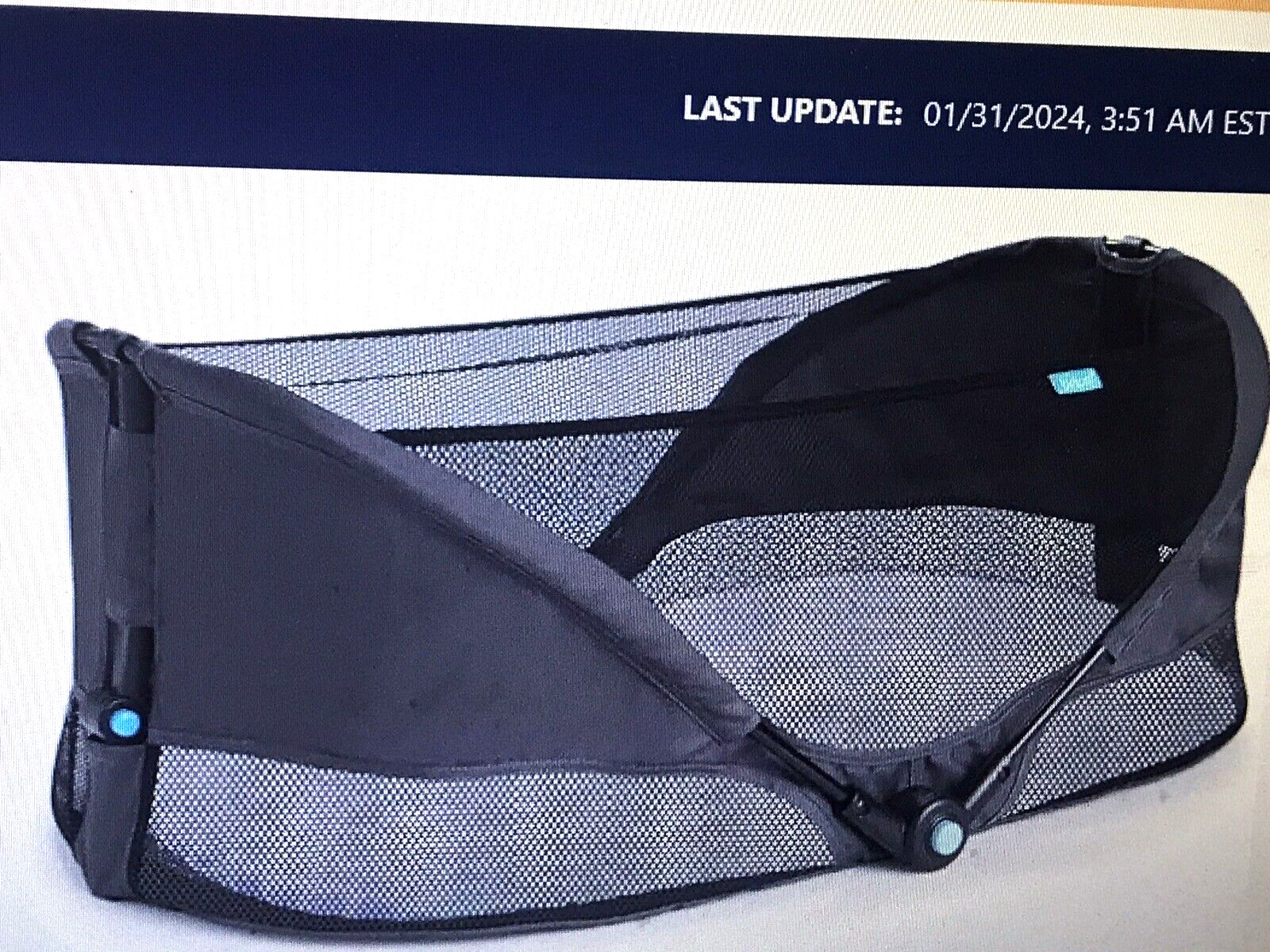 Munchkin Brica Fold N' Go Travel Baby Bassinet Pod Portable