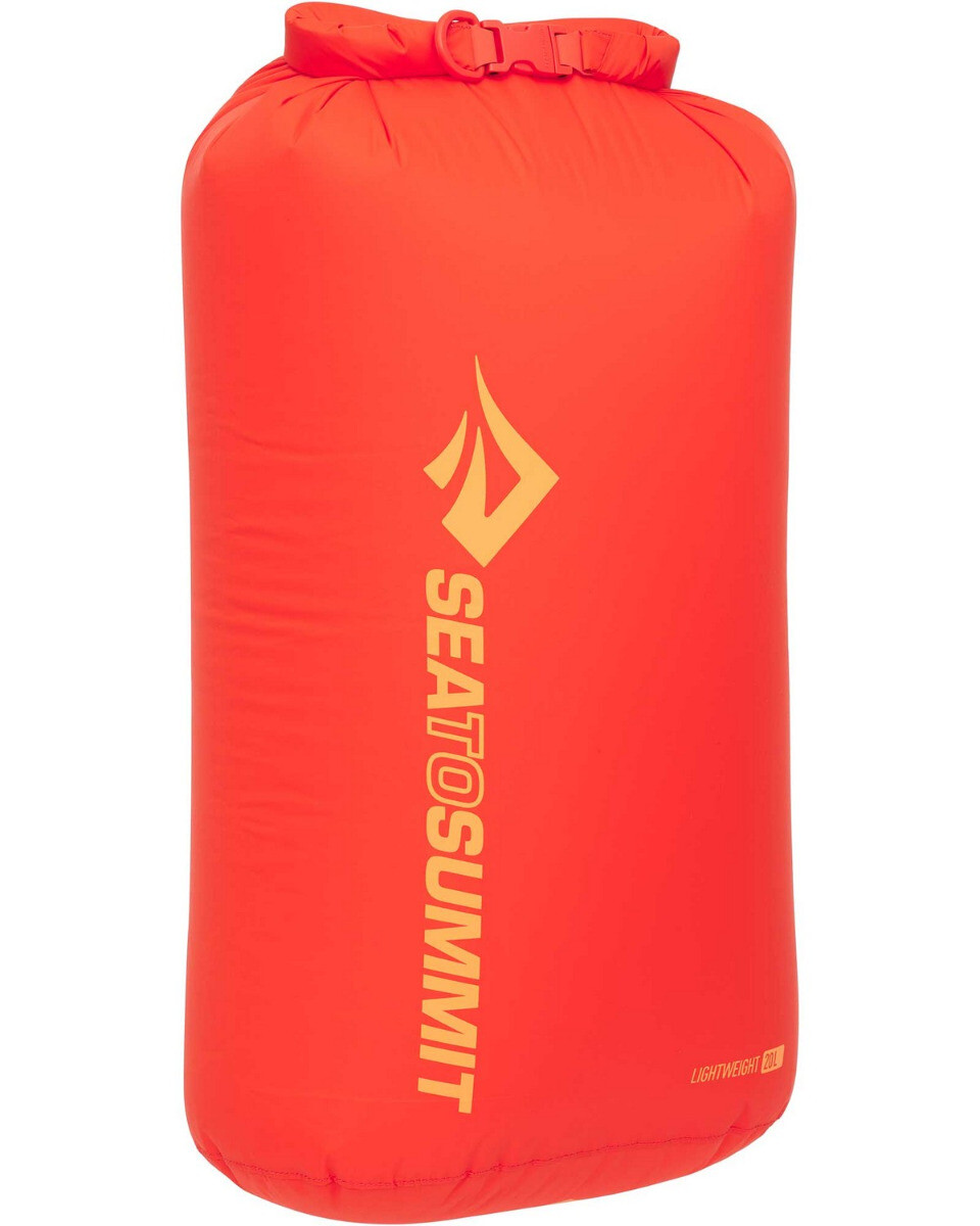 Sea to Summit Lightweight Dry Bag – 20L / Spicy Orange - Waterproof Roll-Top ...