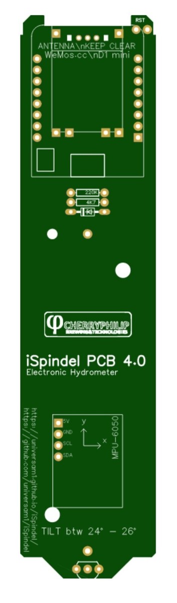 Carte PCB ISpindle Neuve - Pour Montage Capteur De Fermentation