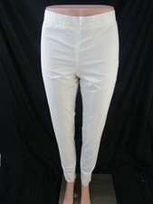 NWT Moschino Cheap  Chic White Lightweight Pant Size 4/38 Retail 360