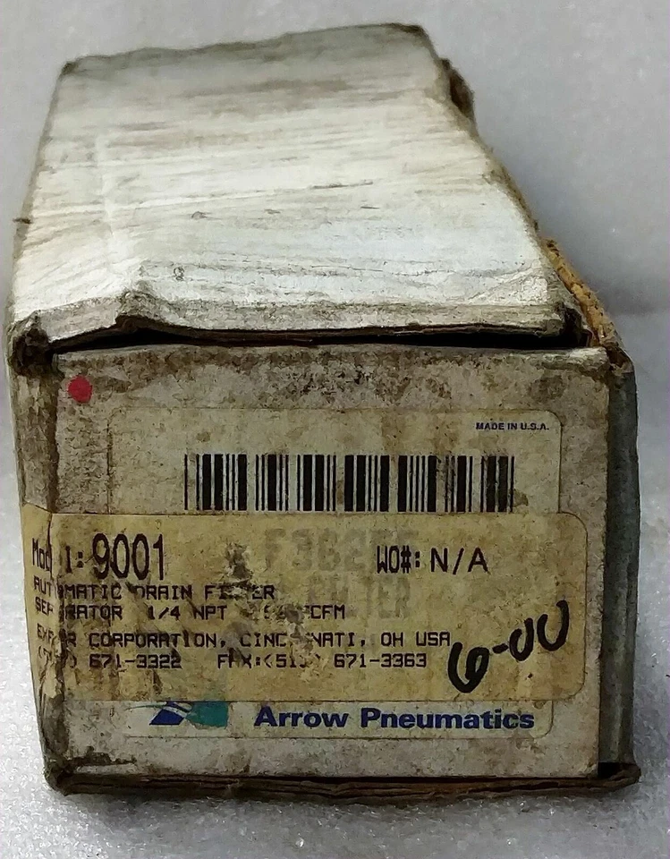 Arrow Pneumatics 9001 Pneumatic Drain Filter F362F5 - Image 3 of 3
