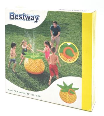 Bestway Pineapple Blast Ananas Pineapple Ringwurfspiel Badespaß für Kinder NEU