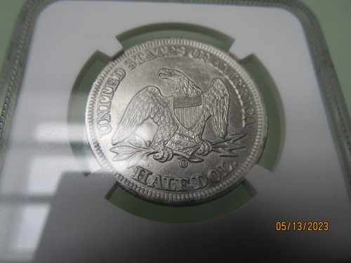 1859-O Seated Liberty Half Dollar SS Republic NGC Shipwreck NGC 6588058-153 - Picture 3 of 3