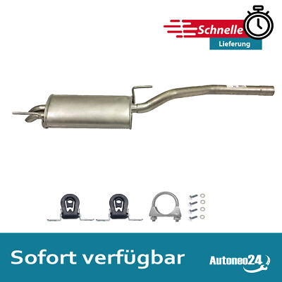 Auspuff Endschalldämpfer Seat Inca 1.7 D 1.9 SDI & VW Caddy II 1.9 TDI SDI