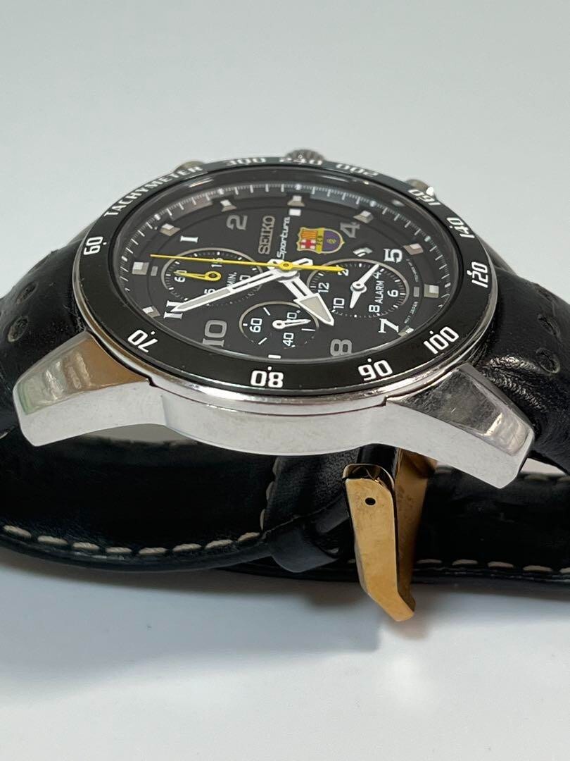 SEIKO SPORTURA ,FCバルセロナコラボアラームクロノ