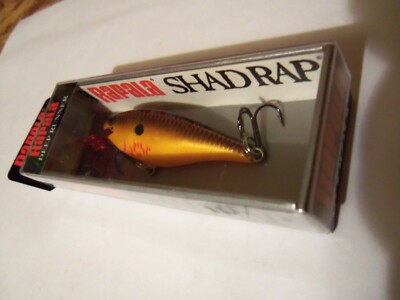 1 Rapala Deep Shad Rap Minnow Lure SR5 Bleeding Copper Flash BCF NIP