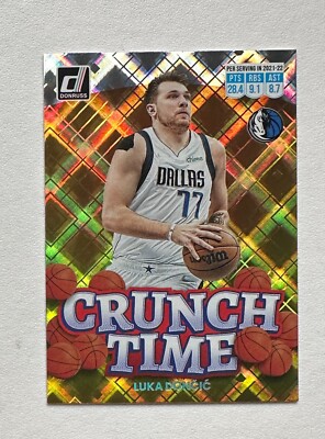 2022-23 Donruss Crunch Time Diamond #1 Luka Doncic SSP #X4301 | eBay 