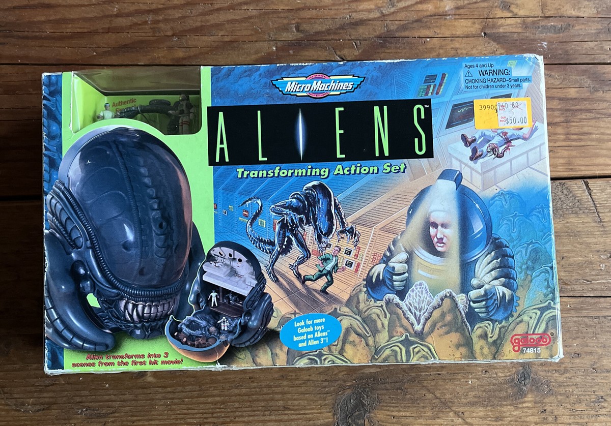Micro Machines Alien Aliens Transforming Play Set GALOOB Boxed