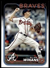 ALLAN WINANS RC 2024 Topps Series 2 #494 Atlanta Braves