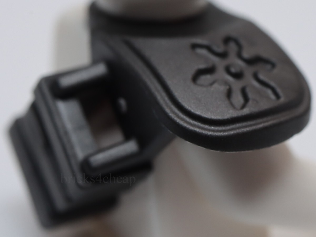 Lego Pearl Dark Gray Armor Shoulder Pad Debossed Throwing Star