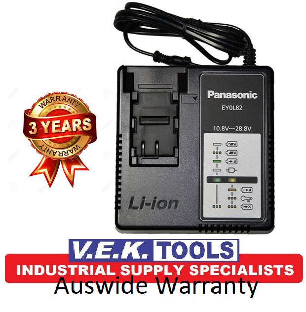 Panasonic EY0L82 10.2v 28.8v Lithium Ion Battery Charger for sale