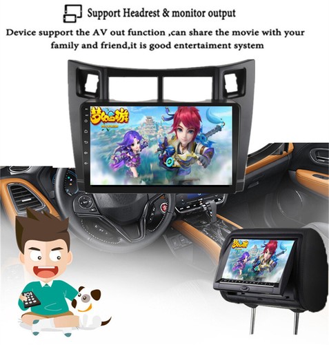 9'' Android 11 Car Stereo Radio GPS Navigation FM DAB For Toyota Yaris 2005-2012 - Picture 14 of 20