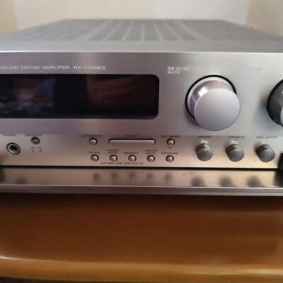 Yamaha AVアンプ　RX-V10MKII Yamaha RX-V10MKII Natural Sound AV Receiver | Phono | Titanium