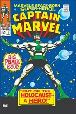 CAPTAIN MARVEL #1 COMIC BOOK COVER POSTER/PRINT 8 OPTIONS FREE SHIPPING E84