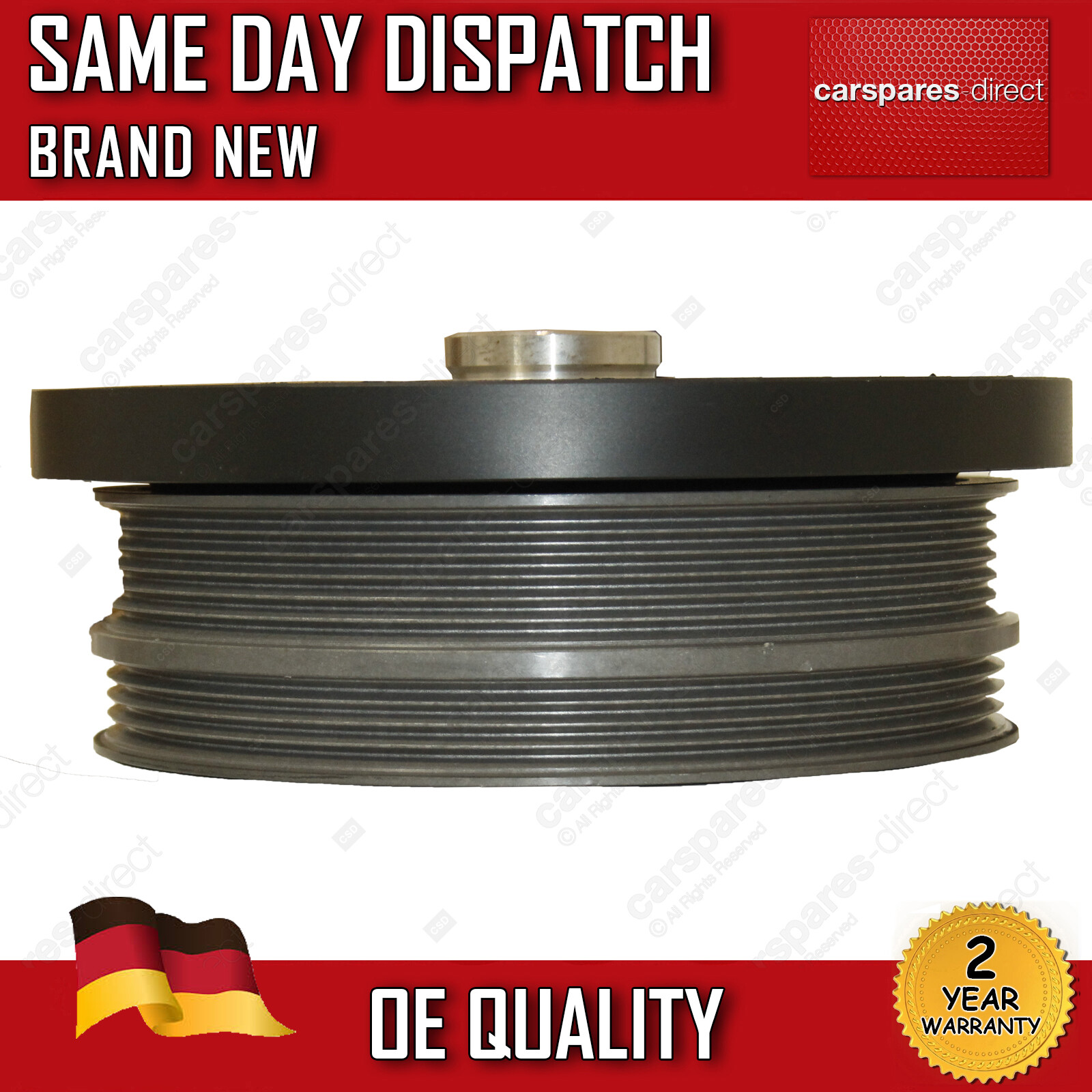 BMW E46 E60 E81 E87 E90 318D 320D 520D M47N DIESEL CRANKSHAFT PULLEY