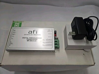 NEW AFI American Fibertek MR-89CA-AX  Aiphone Intercom AUDIO VIDEO TRANCIEVER 