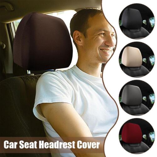 1PCS Black Car Seat Headrest Covers Interior Protector Universal A4E2 - Picture 1 of 33