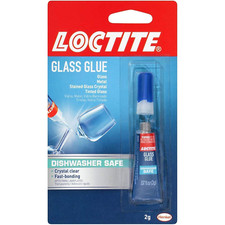 Loctite Glass Glue, 2 Gram Tube, 1 Pack - Clear Superglue for Glass, Plastic, Wo