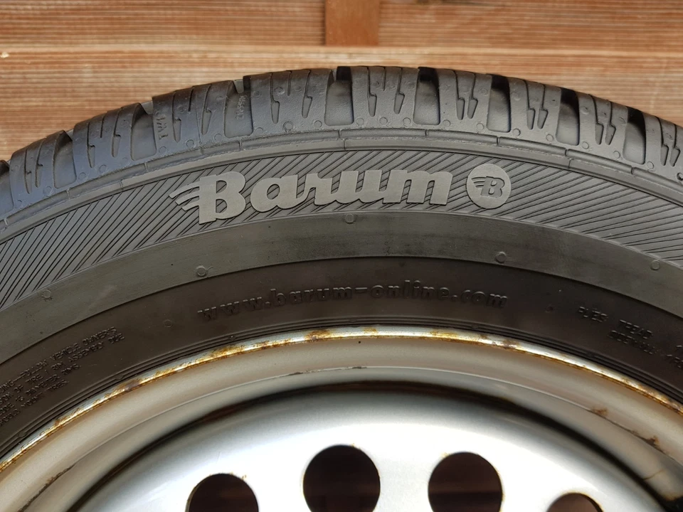 Winterräder Winterreifen Fiat Transporter Doblo II Cargo 195/60 R16C 99T Barum 8 - Bild 4 von 4