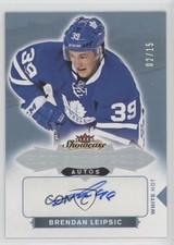 2016 Fleer Showcase Prospects Autos White Hot 2/15 Brendan Leipsic #145 Auto 0c3
