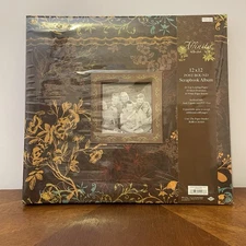 The Paper Studio 12X12” Scrapbook Album w/ 10 inserts & 10 Sheet Protectors, NEW