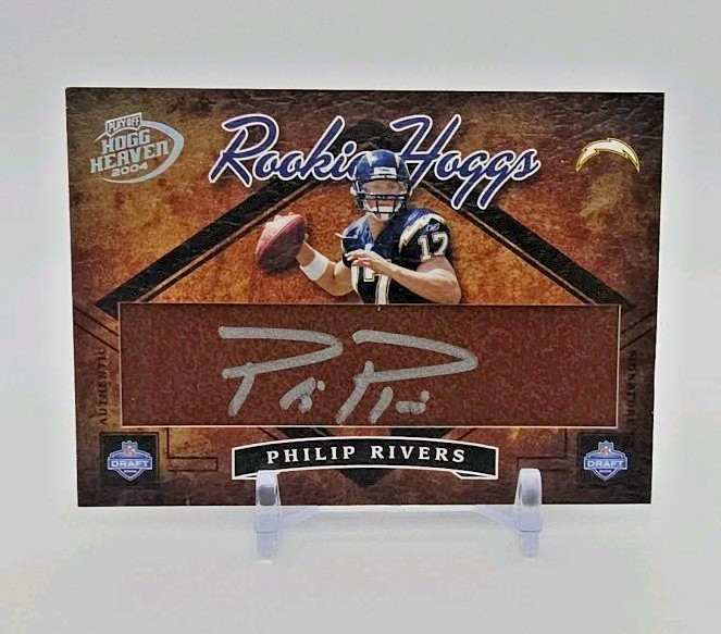 Philip Rivers Playoff Hogg Heaven Rookie Hoggs #RH4 Autograph