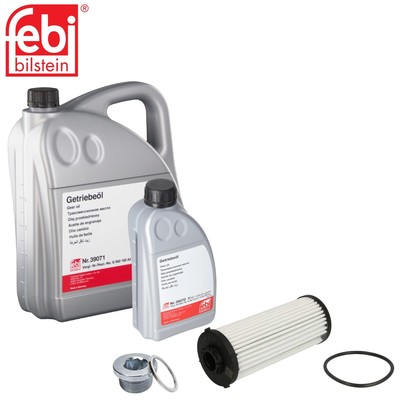 6L Febi Transmission Oil + Filter for Audi Seat Skoda VW DQ500