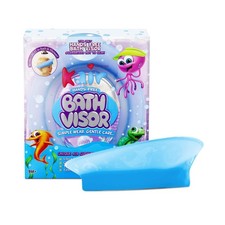 Kair Bath Visor for Babies, Silicone Air Cushioned 1 Count Pack of 1 , Blue