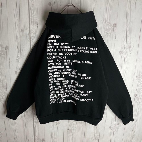 Future Cpfm 3D Print Logo Hoodie Black L - Picture 5 of 11