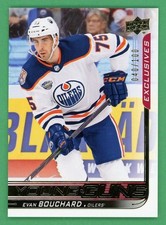 Evan Bouchard 2018-19 Upper Deck Series 1 Young Guns Exclusives /100 #221