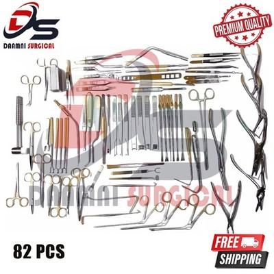 Major Rhinoplasty instruments set of 82 Pcs Nose & Plastic Surgery Instruments