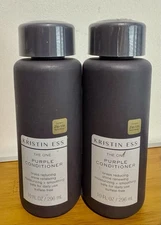 2 Kristin Ess The One Purple Conditioner 10 Oz. Brass Reducing Shine Renewing
