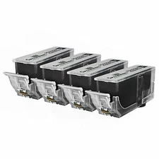 4PK Compatible PGI-225BK for Canon PGI225 BLACK Ink Cartridge W/CHIP Pixma MX712