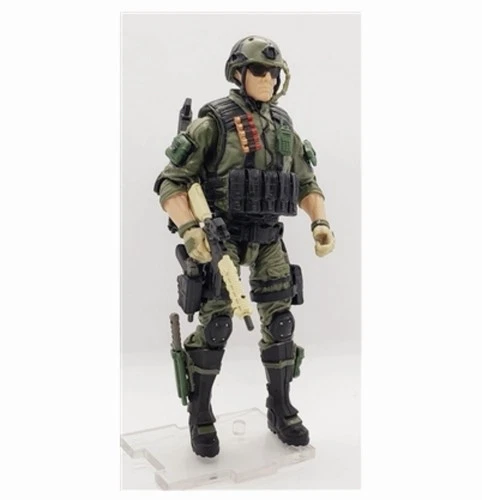 Marauder Task Force “G.I. Joe Green Shirt OG 13”Geared-Up MTF Male Trooper 1:18
