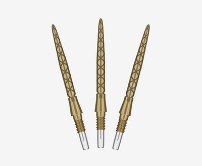 Target Swiss Storm Diamond Steel Point - Gold 30mm