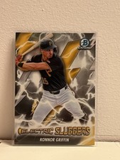 2026 Bowman #ES-17 Electric Sluggers - Konnor Griffin Pittsburgh Pirates