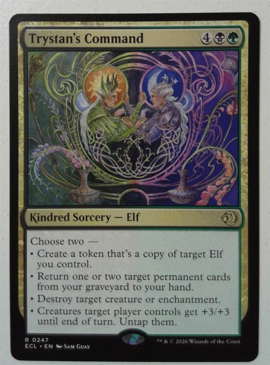 Trystan's Command *Rare* Magic MtG x1 Lorwyn Eclipsed | eBay