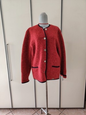 Giesswein Damen Blazer Jacke - Gr. 50 - Jacket Woman Vintage Wolle