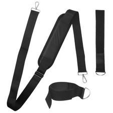QCG Universal Shoulder Strap for Leaf Blower, String Trimmer Weed Black