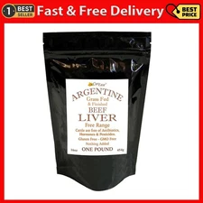 CurEase Argentine Grass Feed Beef Liver Powder Undefatted Desiccated dried Pe...