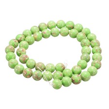 100pcs Green Turquoise Natural Stone Beads 8mm Round Loose Bead