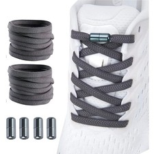 Elastische Schnürsenkel ohne Binden Sport Lauf Kinder Senioren 2 Paar