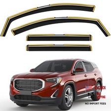 in-Channel Window Rain Guards Fit for GMC Terrain Fit for 2018-2024 GMC Terrain