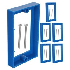 6 Pcs Outlet Box Extender Single Gang Extension Electrical Socket