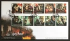 GB 2023 Harry Potter (1st Issue) Unaddressed FDC FDI Hallow Cancel