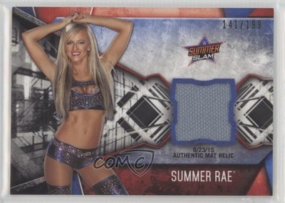 2017 Topps WWE Women's Division Mat Relics /199 Summer Rae #MR-SR 1qd9